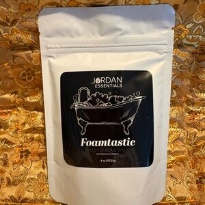 Foamtastic Bubble Bath 4oz Fizzy Bath Marine Collagen-Jordan Essentials
